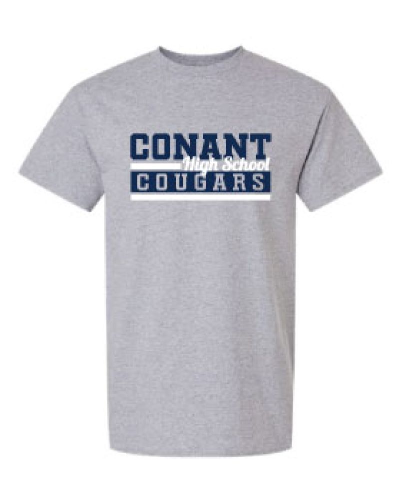 STSG23 - Gray Conant High School Cougars Short Sleeve Shirt