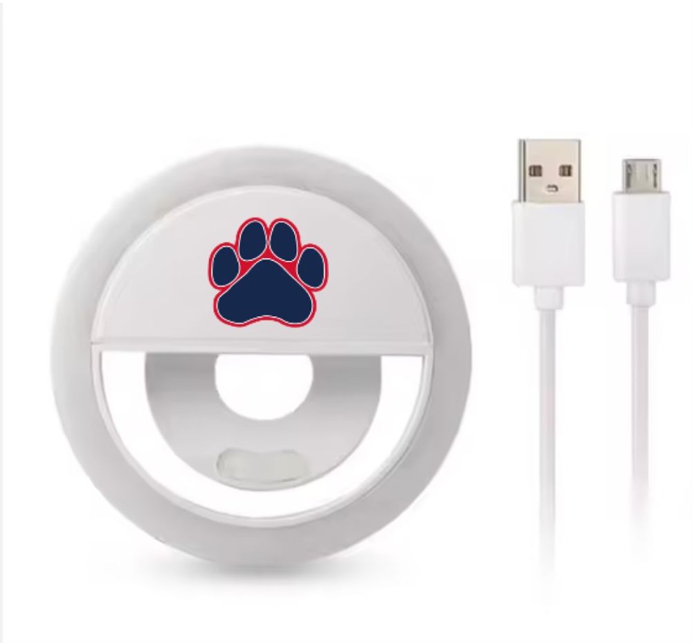 SRL - Selfie Ring Light Clip w/USB Charger
