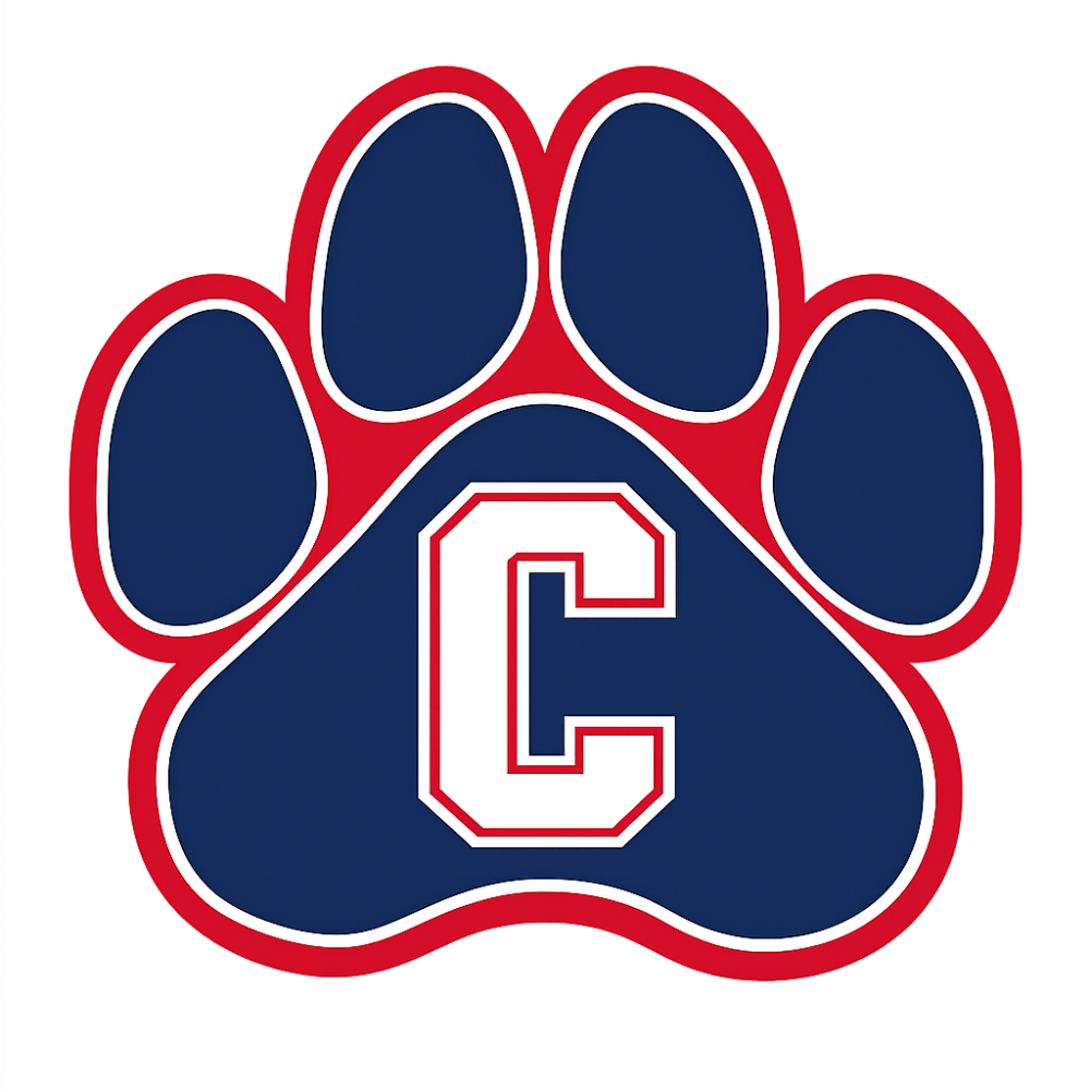 MAGPAWC - Paw with C Magnet 5" x 5"