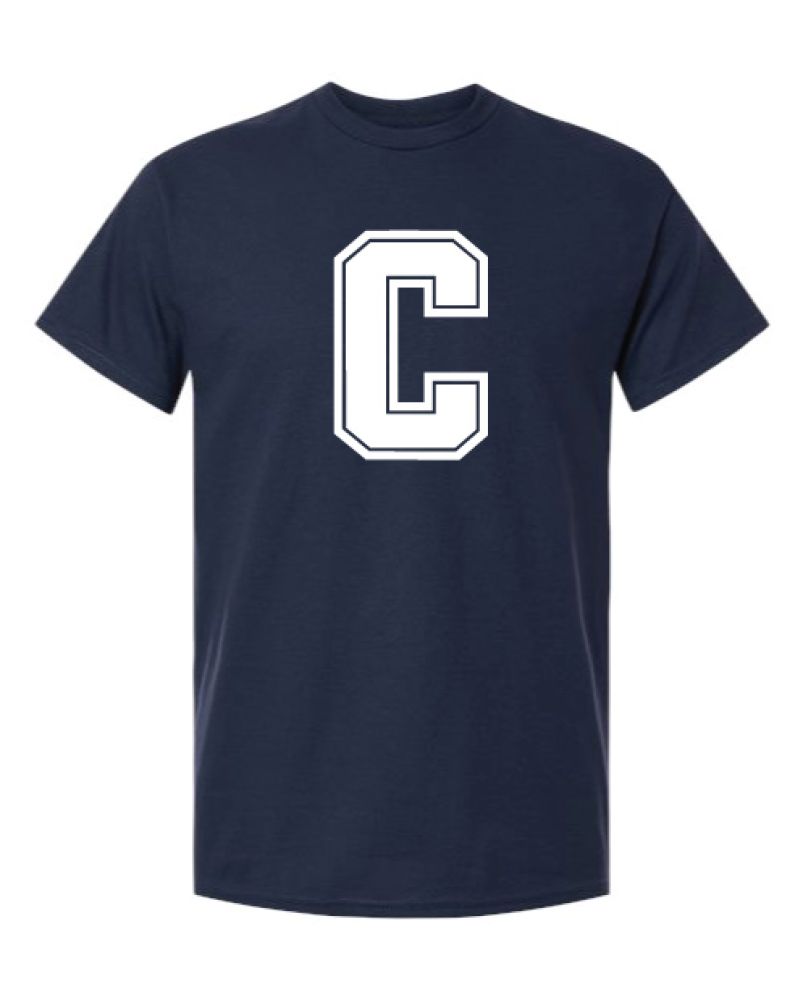 STSN24 - Navy Conant 'C' Short Sleeve Shirt